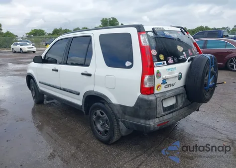 2005 Honda Cr-V Lx из США, поврежденный, VIN JHLRD68585C006569